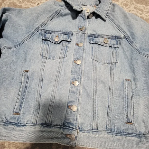 MADEWELL #MLight Blue Denim Jacket - Picture 4 of 9